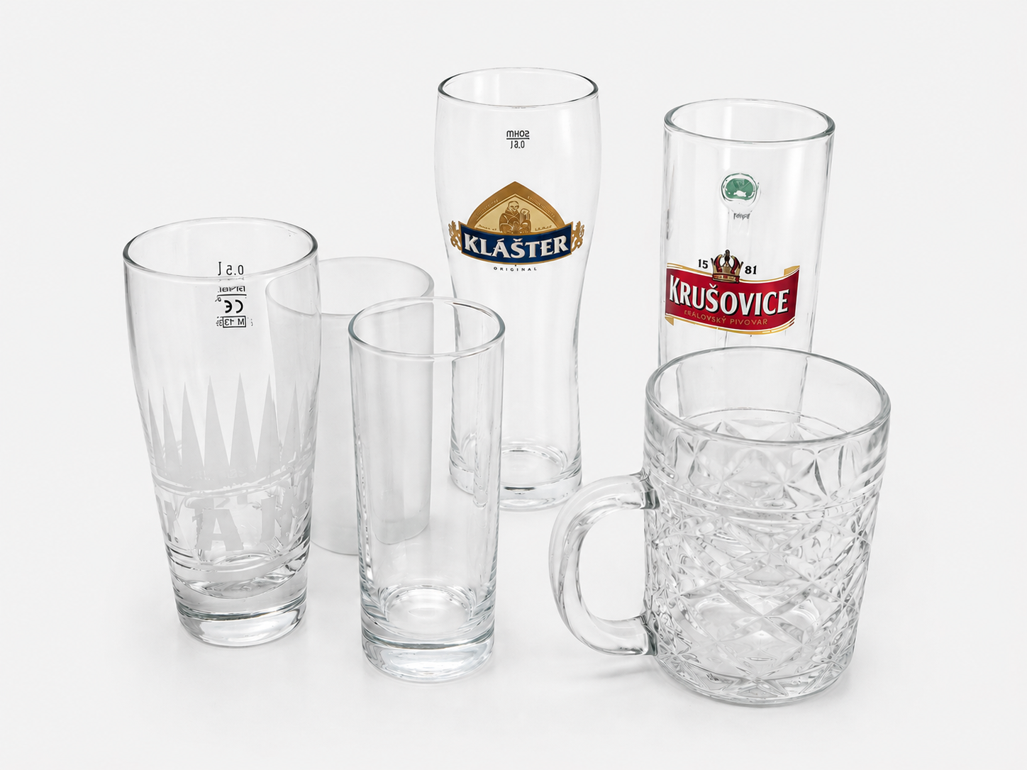 Pivní sklo 0,5 l